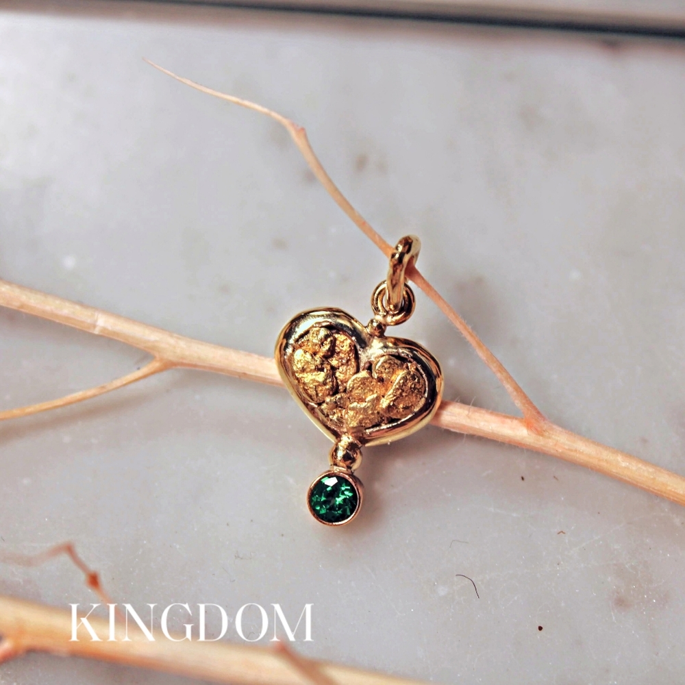 Gold Nugget Pendant
